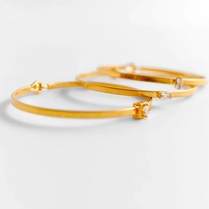 🌈2/$30 New Set of 3 Zara CZ Bracelets